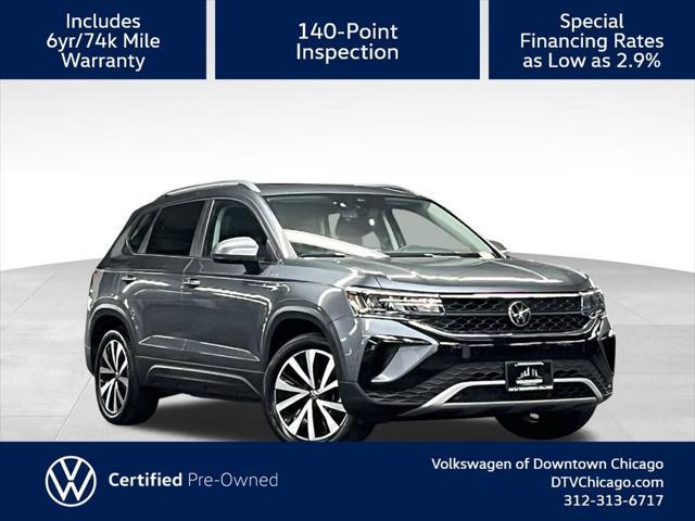 used 2023 Volkswagen Taos car, priced at $24,000