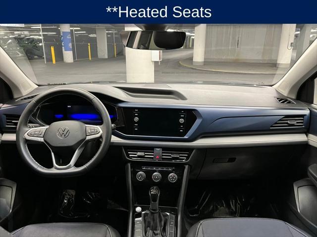 used 2023 Volkswagen Taos car, priced at $24,000