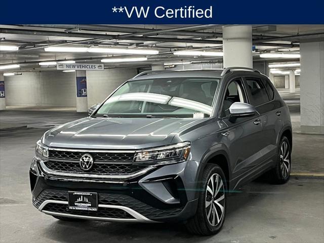 used 2023 Volkswagen Taos car, priced at $24,000