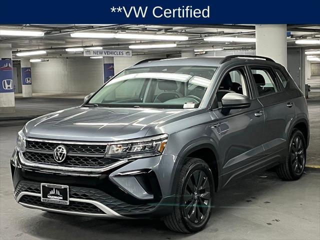 used 2022 Volkswagen Taos car, priced at $20,000
