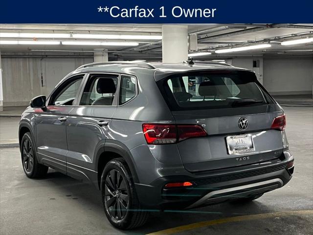 used 2022 Volkswagen Taos car, priced at $20,000