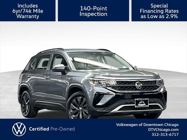 used 2022 Volkswagen Taos car, priced at $20,000