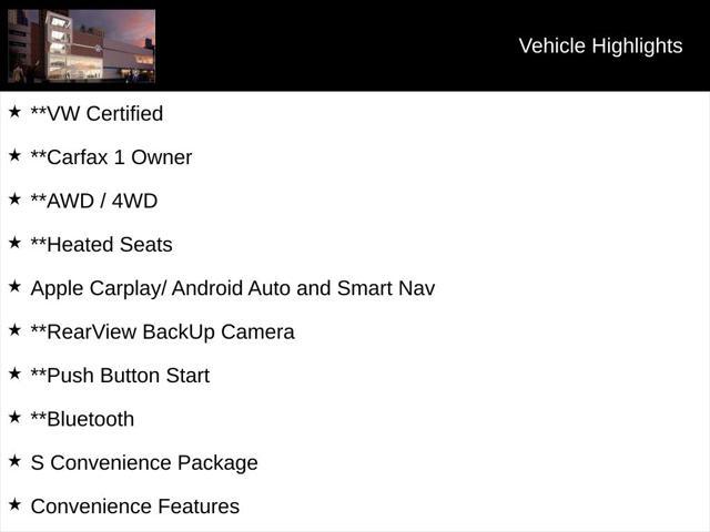 used 2022 Volkswagen Taos car, priced at $20,000
