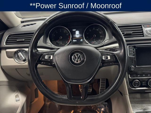 used 2017 Volkswagen Passat car, priced at $13,400