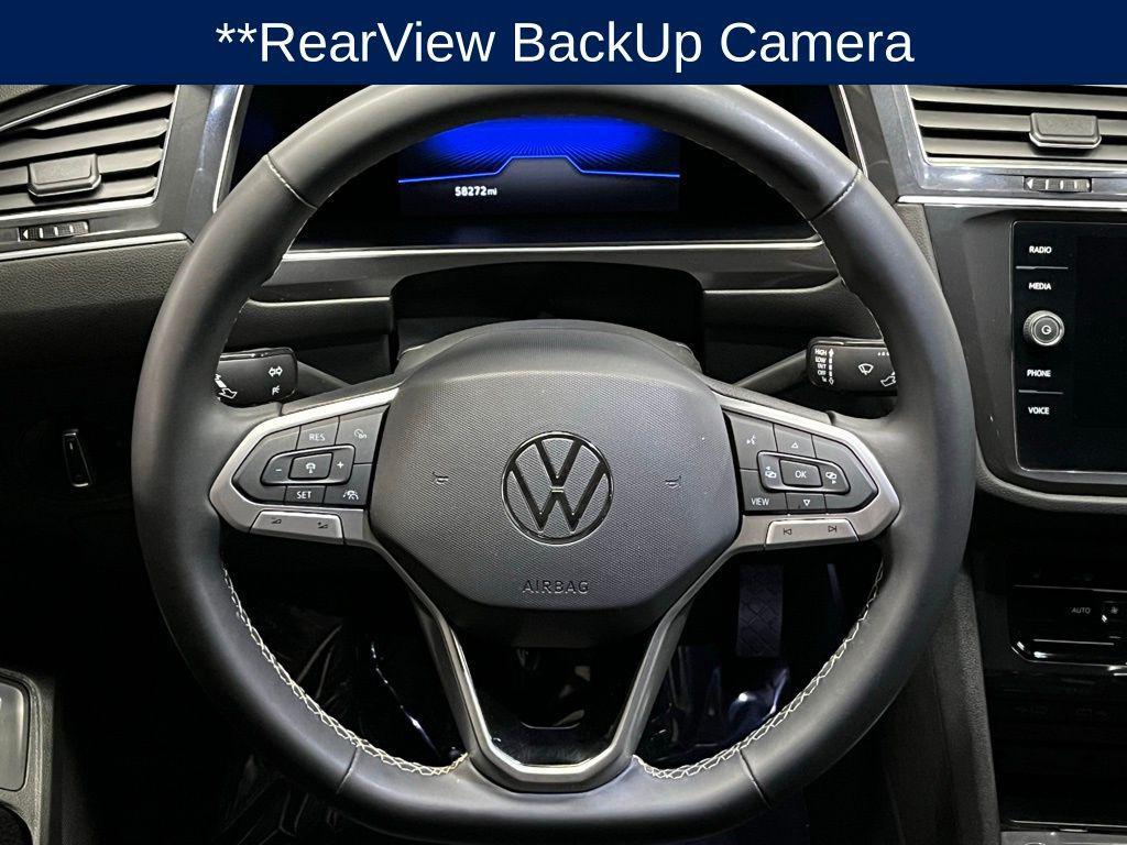 used 2022 Volkswagen Tiguan car, priced at $22,000