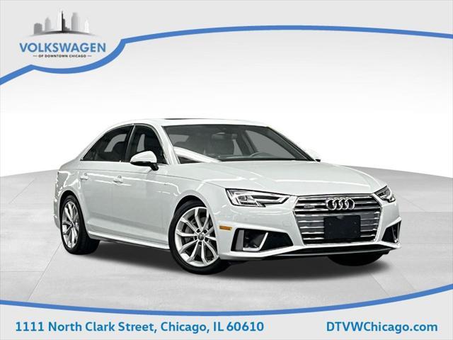 used 2019 Audi A4 car, priced at $24,500