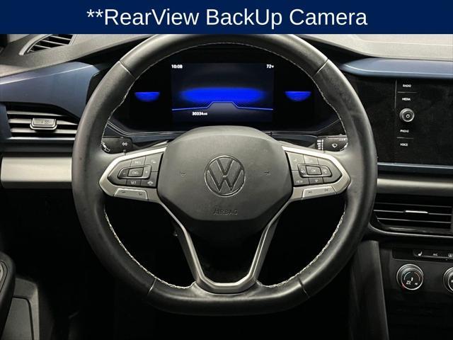 used 2022 Volkswagen Taos car, priced at $20,500