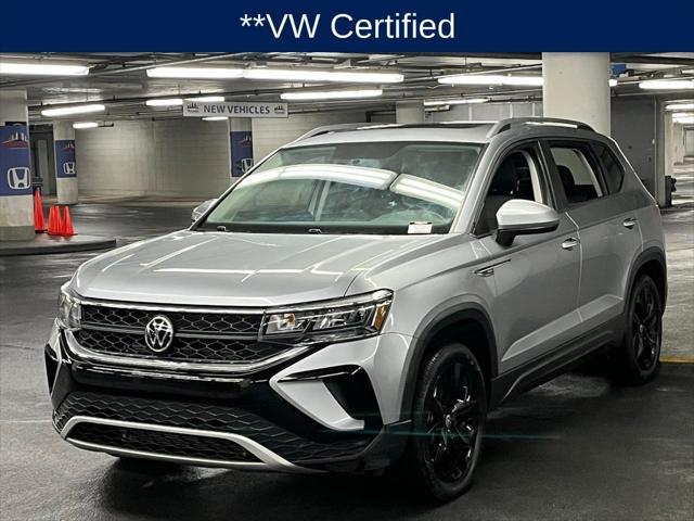 used 2022 Volkswagen Taos car, priced at $20,500