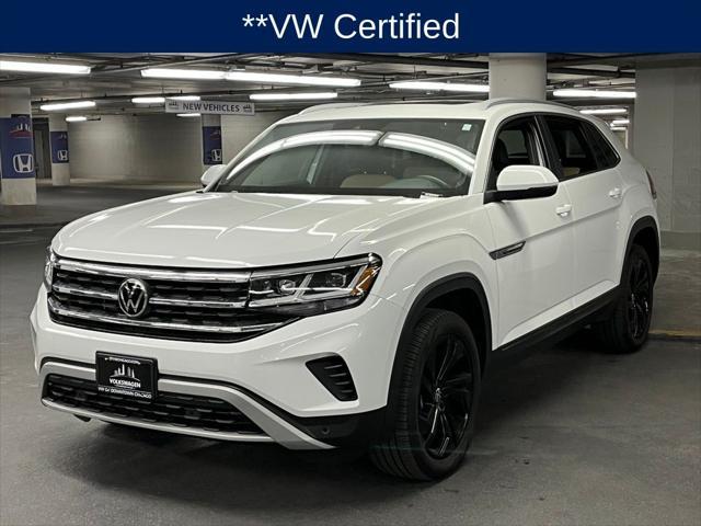 used 2021 Volkswagen Atlas Cross Sport car, priced at $29,000