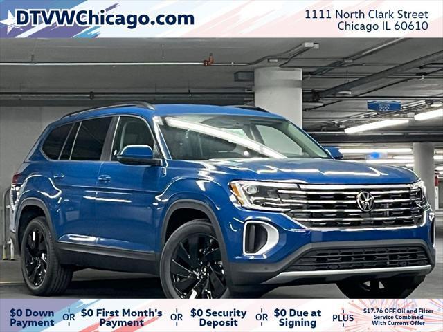 new 2025 Volkswagen Atlas car, priced at $40,114
