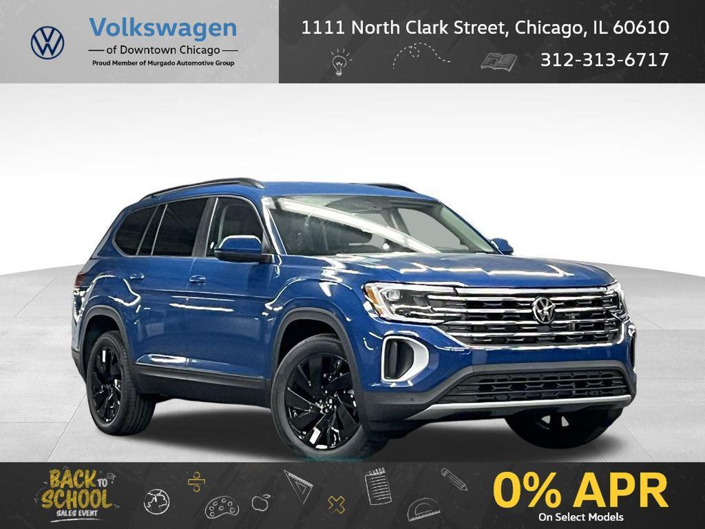 new 2025 Volkswagen Atlas car, priced at $40,114