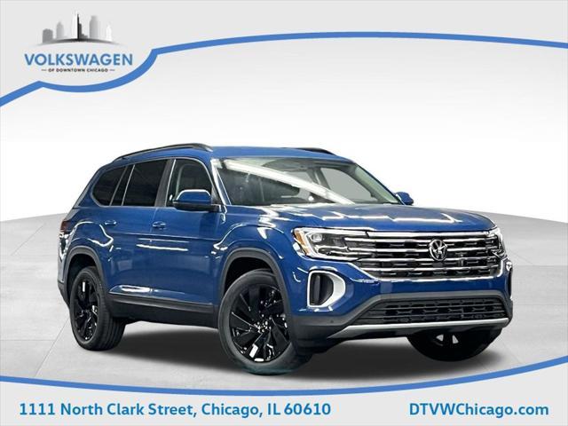 new 2025 Volkswagen Atlas car, priced at $43,114