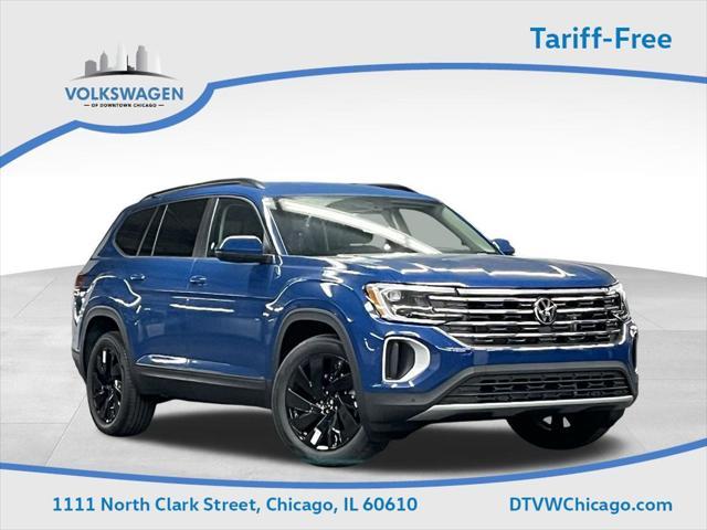 new 2025 Volkswagen Atlas car, priced at $43,114