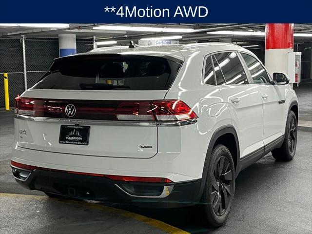 used 2024 Volkswagen Atlas Cross Sport car, priced at $35,900