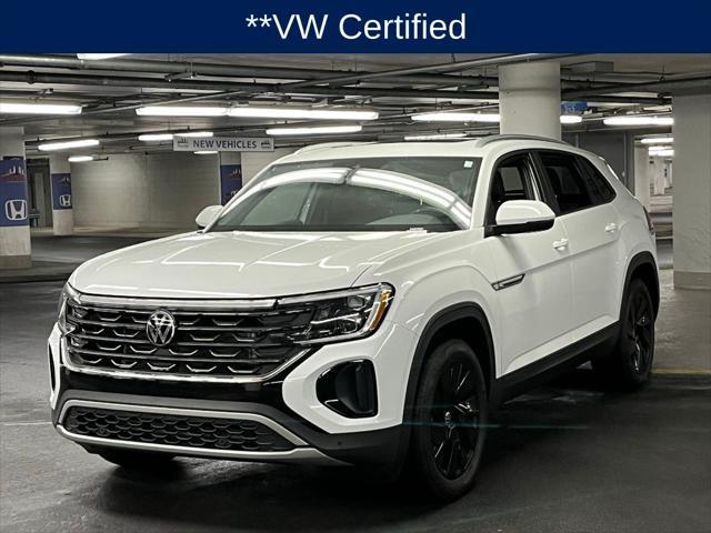 used 2024 Volkswagen Atlas Cross Sport car, priced at $35,900