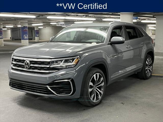 used 2021 Volkswagen Atlas Cross Sport car, priced at $30,000