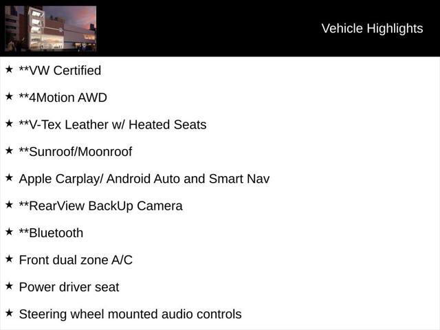 used 2021 Volkswagen Tiguan car, priced at $22,500