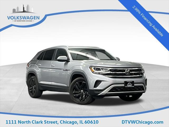 used 2023 Volkswagen Atlas Cross Sport car, priced at $28,000