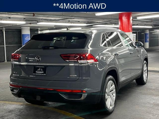 used 2022 Volkswagen Atlas Cross Sport car, priced at $29,000