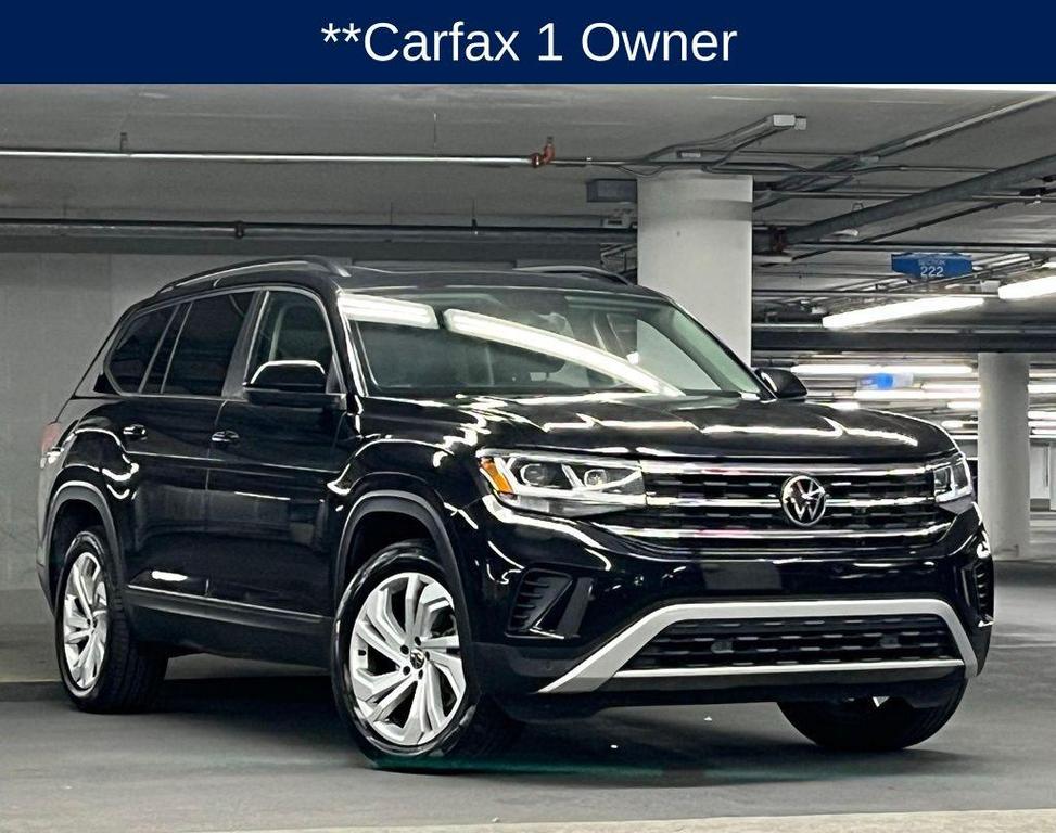 used 2021 Volkswagen Atlas car, priced at $20,500