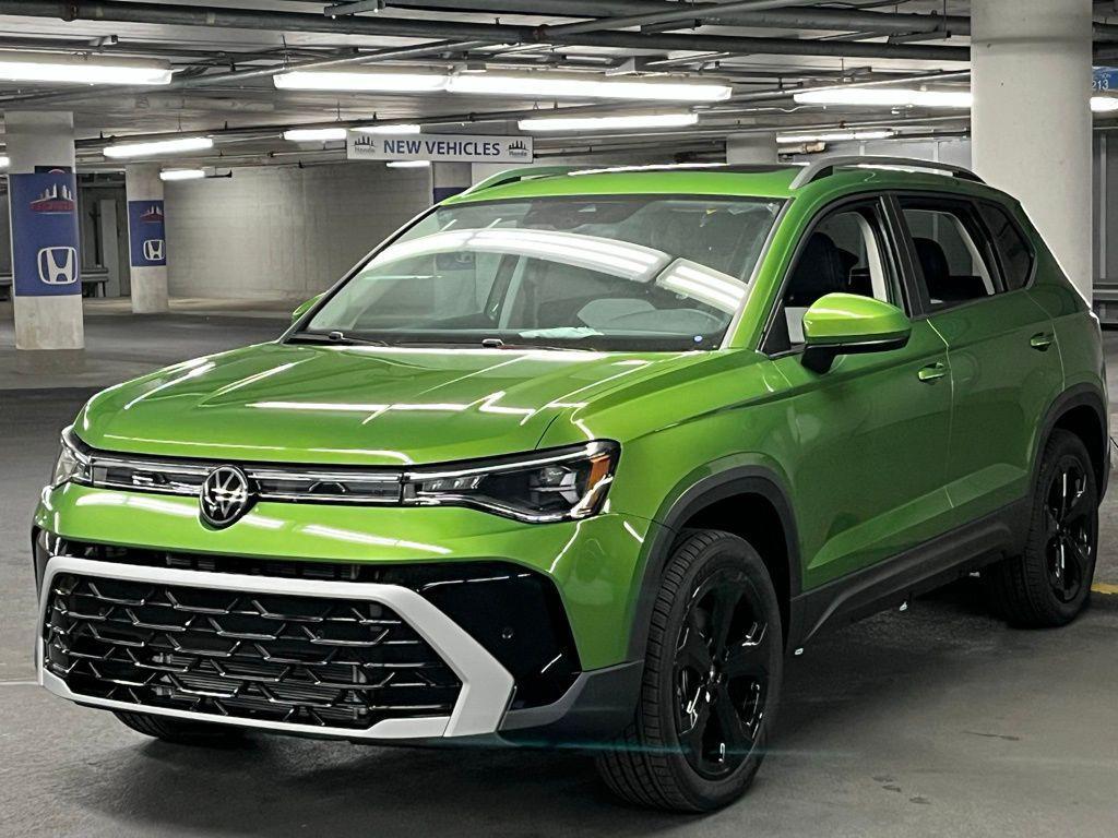 new 2025 Volkswagen Taos car, priced at $36,624