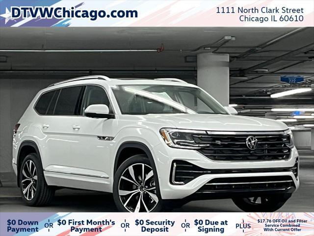 new 2025 Volkswagen Atlas car, priced at $50,343