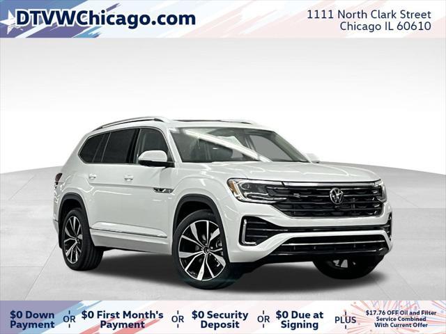 new 2025 Volkswagen Atlas car, priced at $50,343