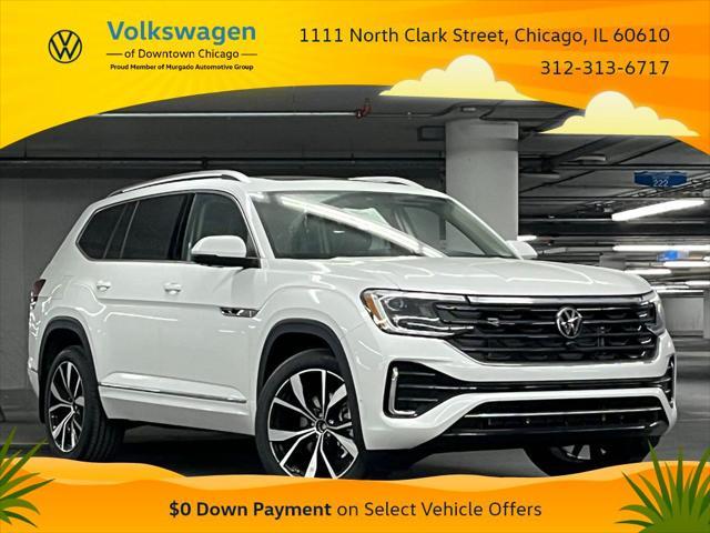 new 2025 Volkswagen Atlas car, priced at $50,343