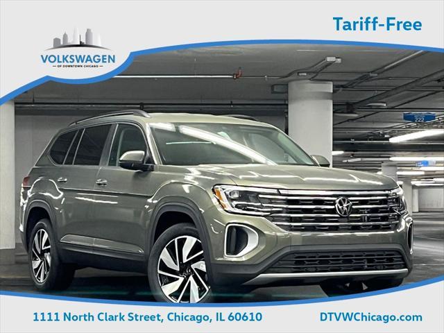 new 2025 Volkswagen Atlas car, priced at $39,140