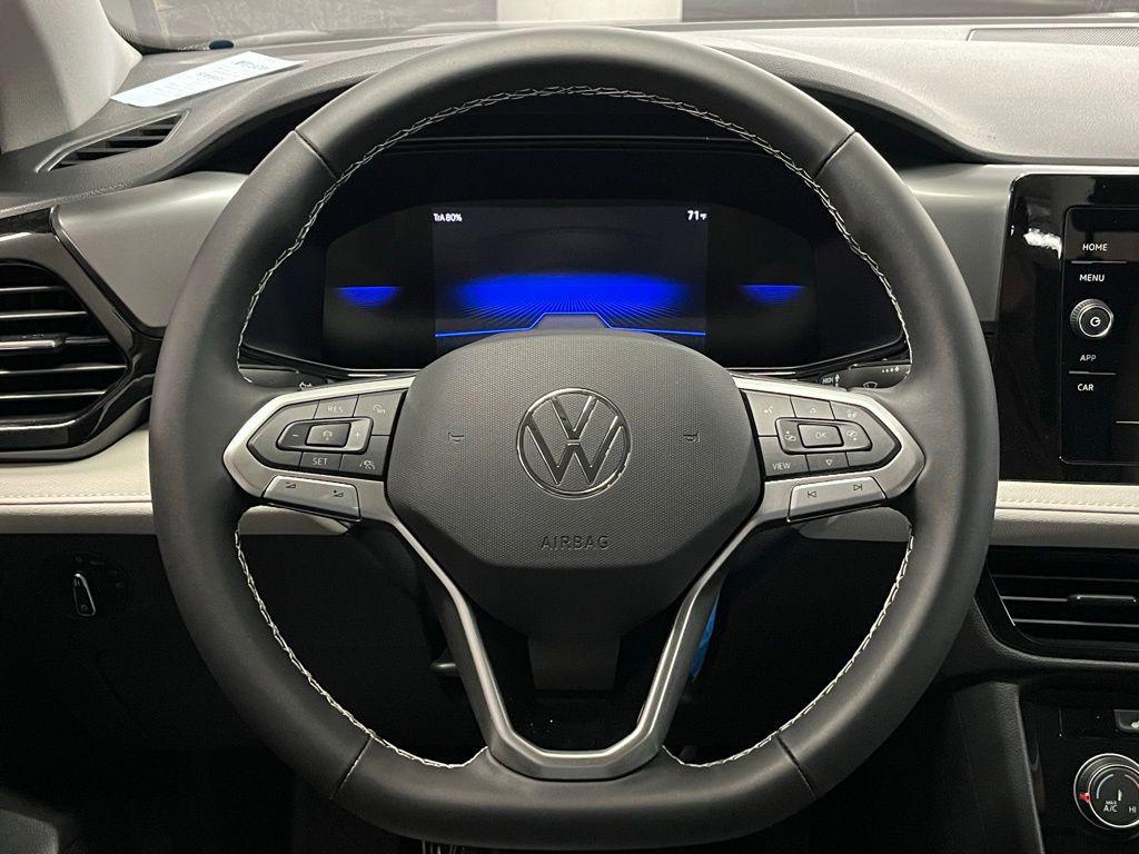 new 2025 Volkswagen Taos car, priced at $28,426
