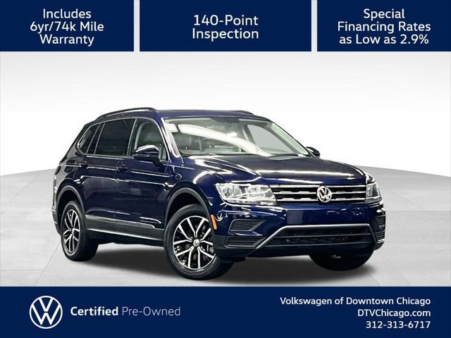 used 2021 Volkswagen Tiguan car, priced at $20,501