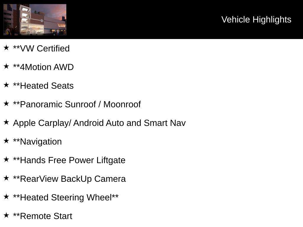 used 2022 Volkswagen Tiguan car, priced at $25,500