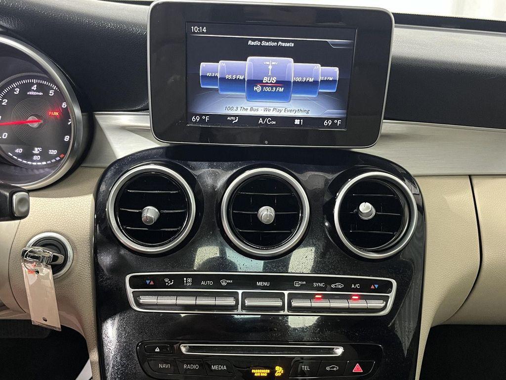 used 2016 Mercedes-Benz C-Class car, priced at $13,991
