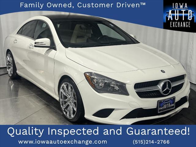 used 2016 Mercedes-Benz CLA-Class car, priced at $11,991