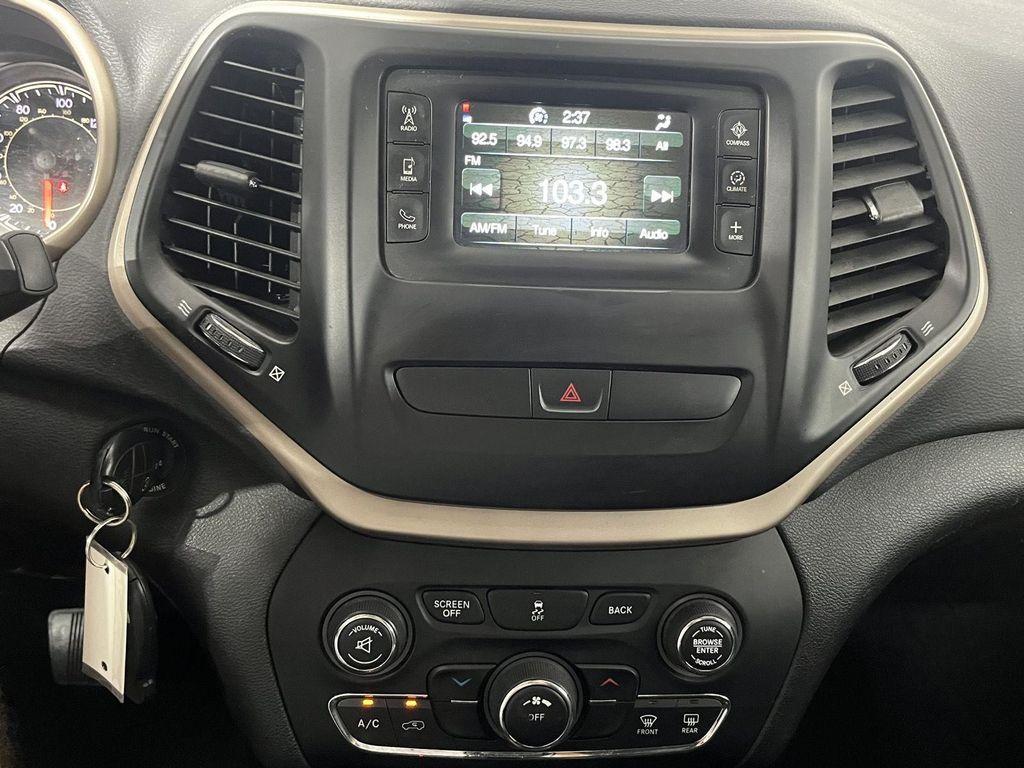 used 2017 Jeep Cherokee car, priced at $9,993