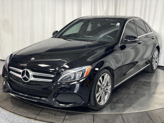 used 2018 Mercedes-Benz C-Class car, priced at $17,941