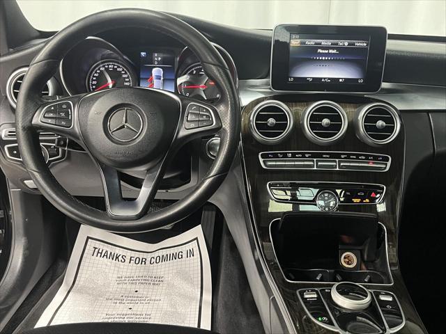 used 2018 Mercedes-Benz C-Class car, priced at $17,941