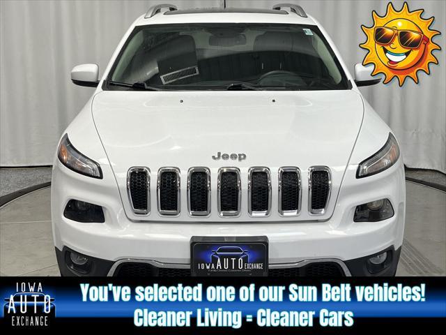 used 2017 Jeep Cherokee car, priced at $13,971