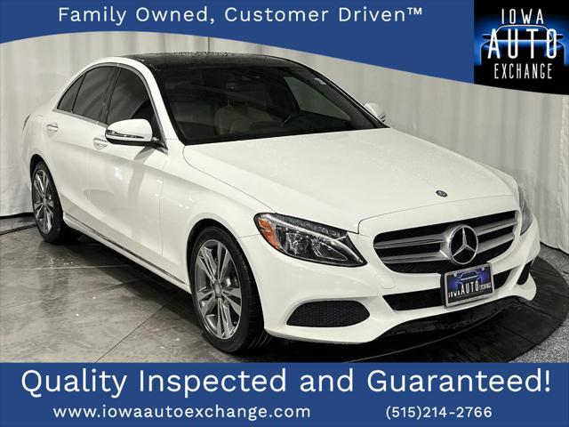 used 2016 Mercedes-Benz C-Class car, priced at $14,441