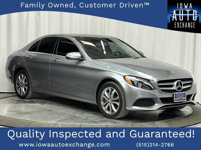 used 2015 Mercedes-Benz C-Class car, priced at $11,991