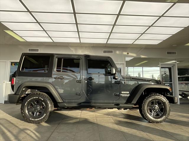 used 2017 Jeep Wrangler Unlimited car, priced at $21,696