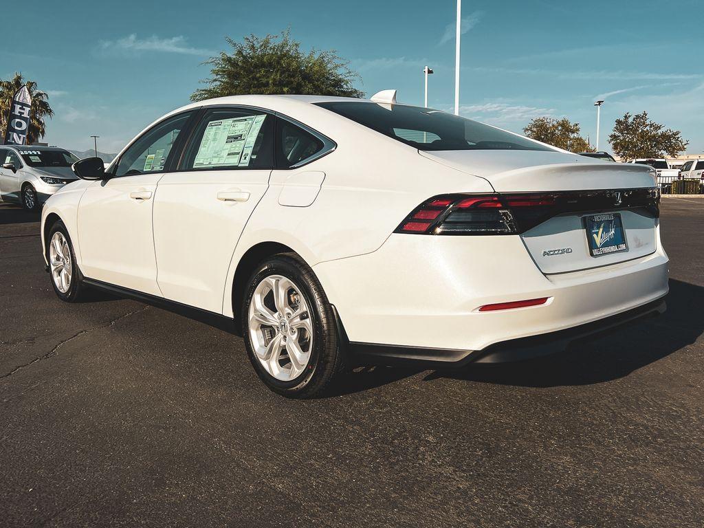 new 2025 Honda Accord car, priced at $29,945