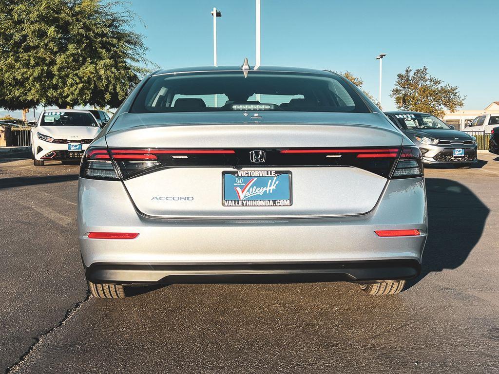new 2025 Honda Accord car, priced at $29,490