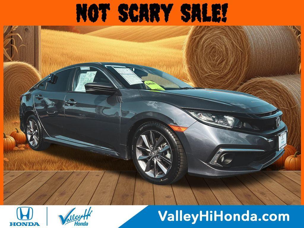 used 2021 Honda Civic car, priced at $16,838