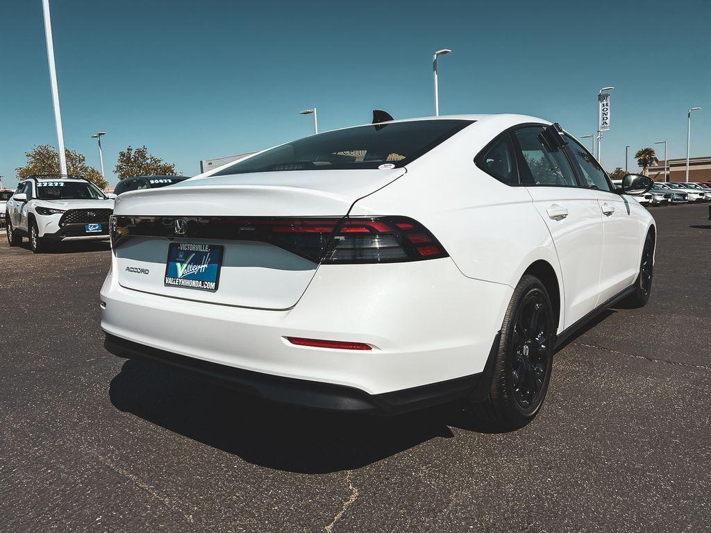 new 2025 Honda Accord car, priced at $32,210