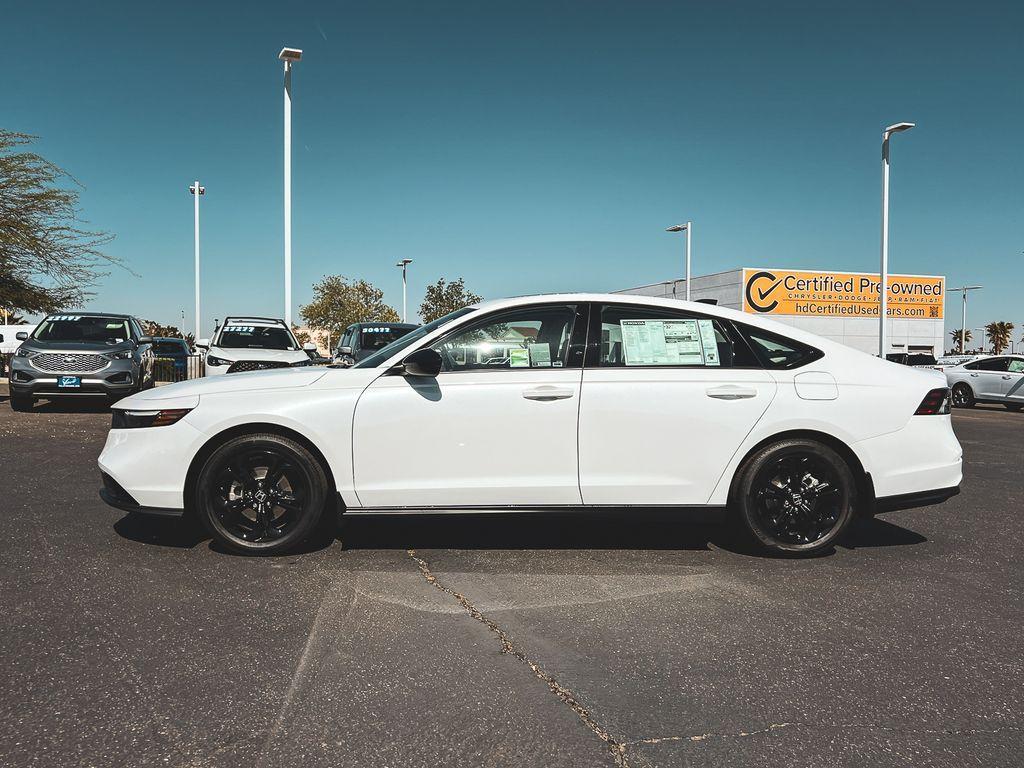 new 2025 Honda Accord car, priced at $32,210