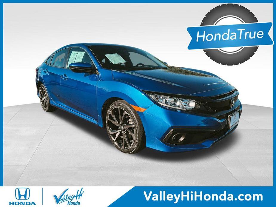 used 2021 Honda Civic car, priced at $20,997