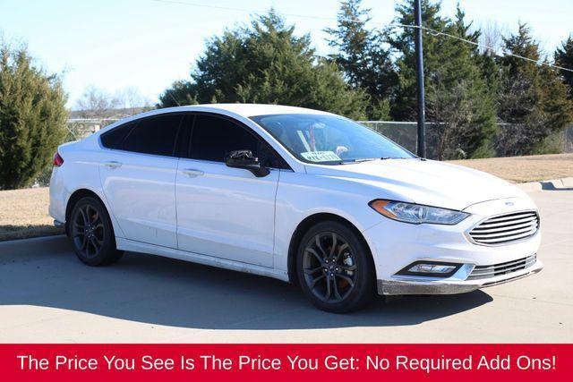 used 2018 Ford Fusion car, priced at $9,998