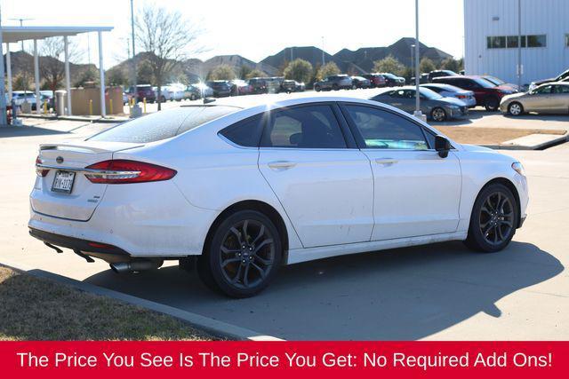 used 2018 Ford Fusion car, priced at $9,998