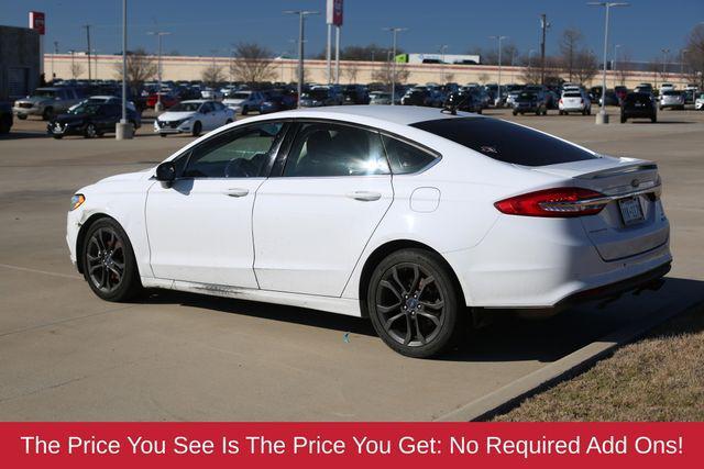 used 2018 Ford Fusion car, priced at $9,998